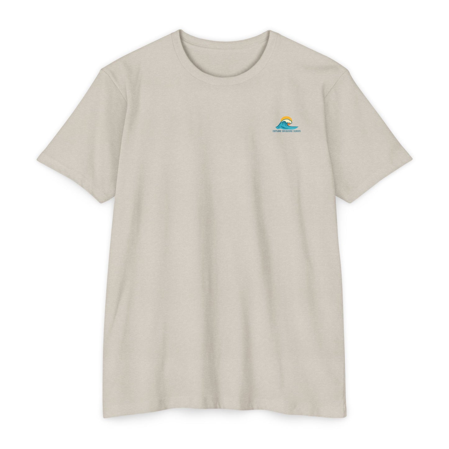 T-shirt pour les amoureux de la plage, explorer, ambiance estivale, aventure océanique, cadeau parfait pour les vacances.