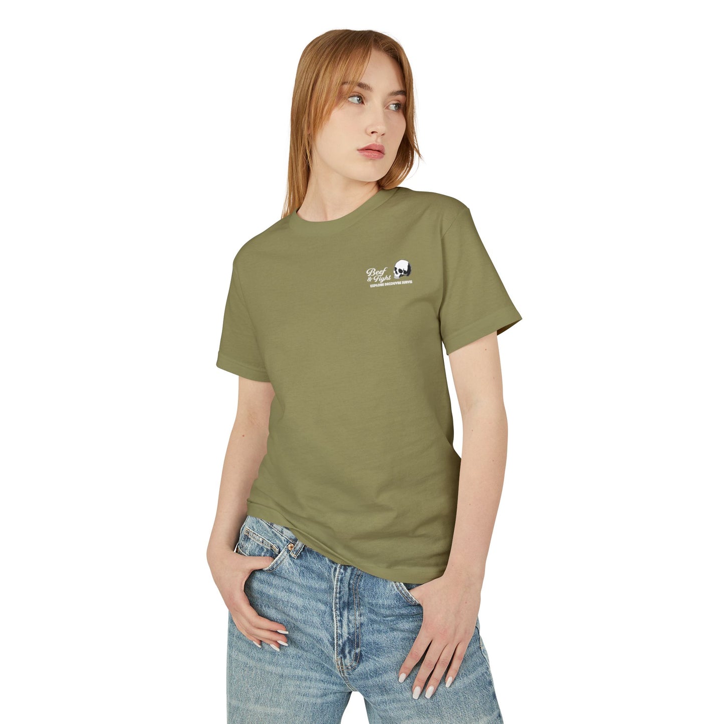 Unisex T-shirt Cotton Beef & Fight