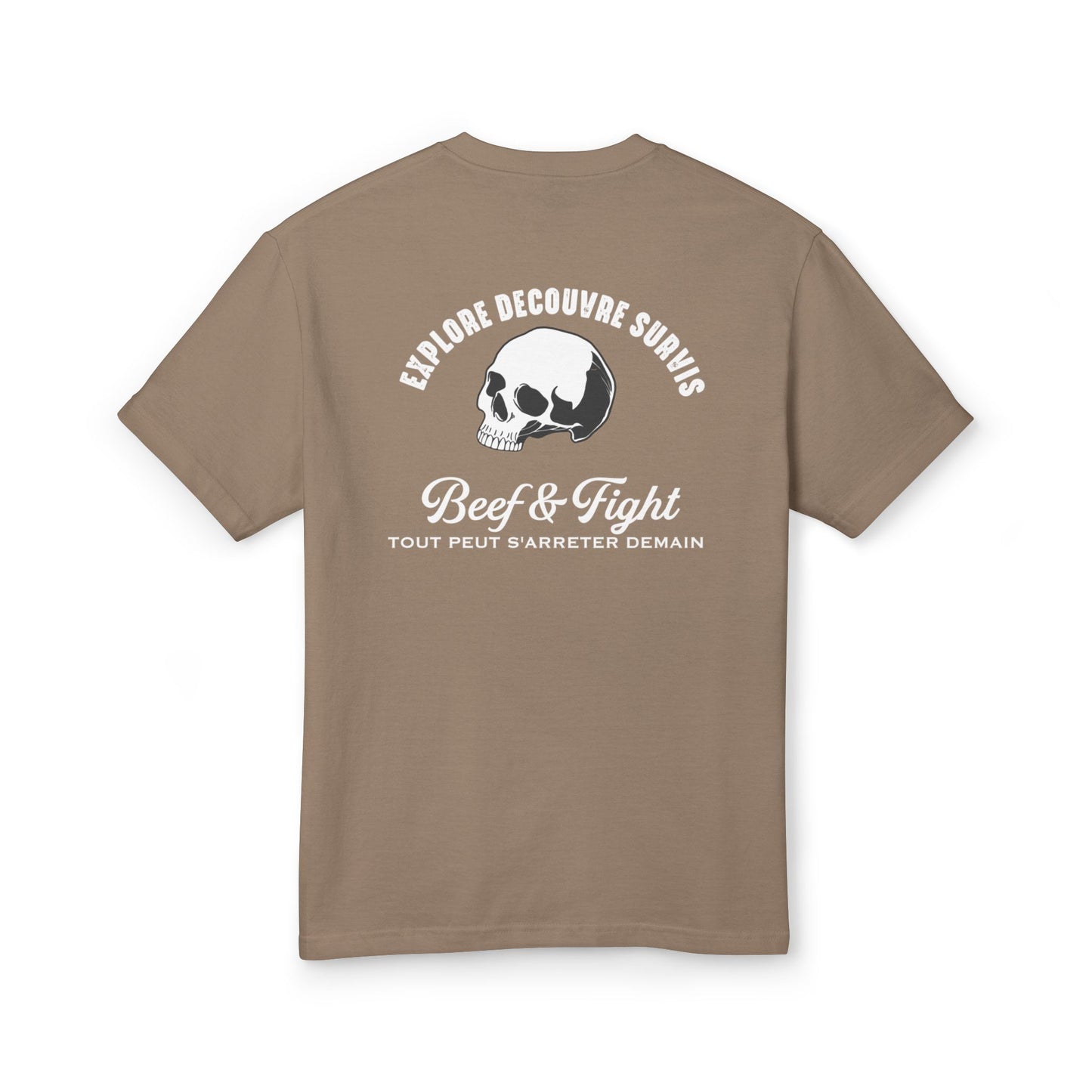 Unisex T-shirt Cotton Beef & Fight