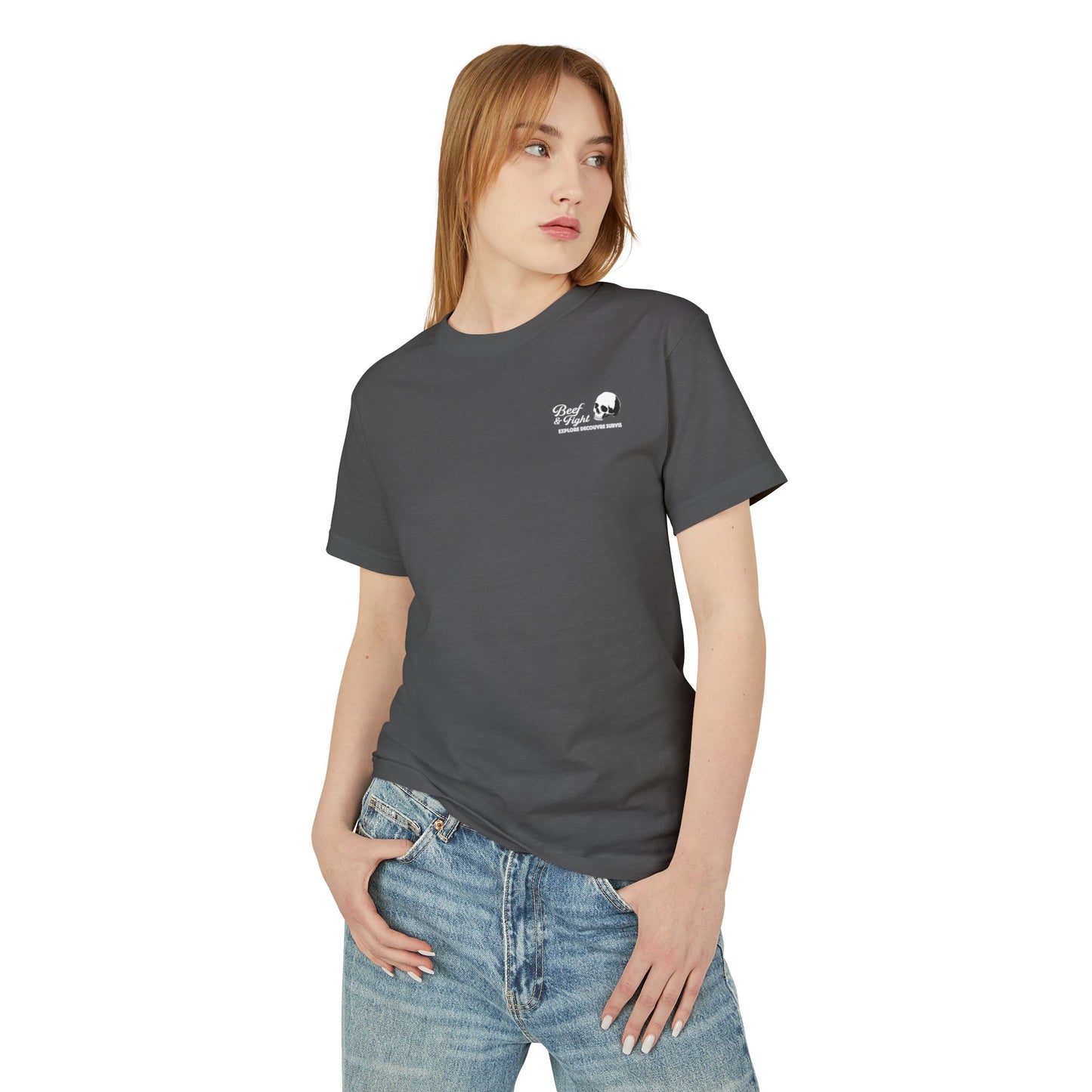 Unisex T-shirt Cotton Beef & Fight
