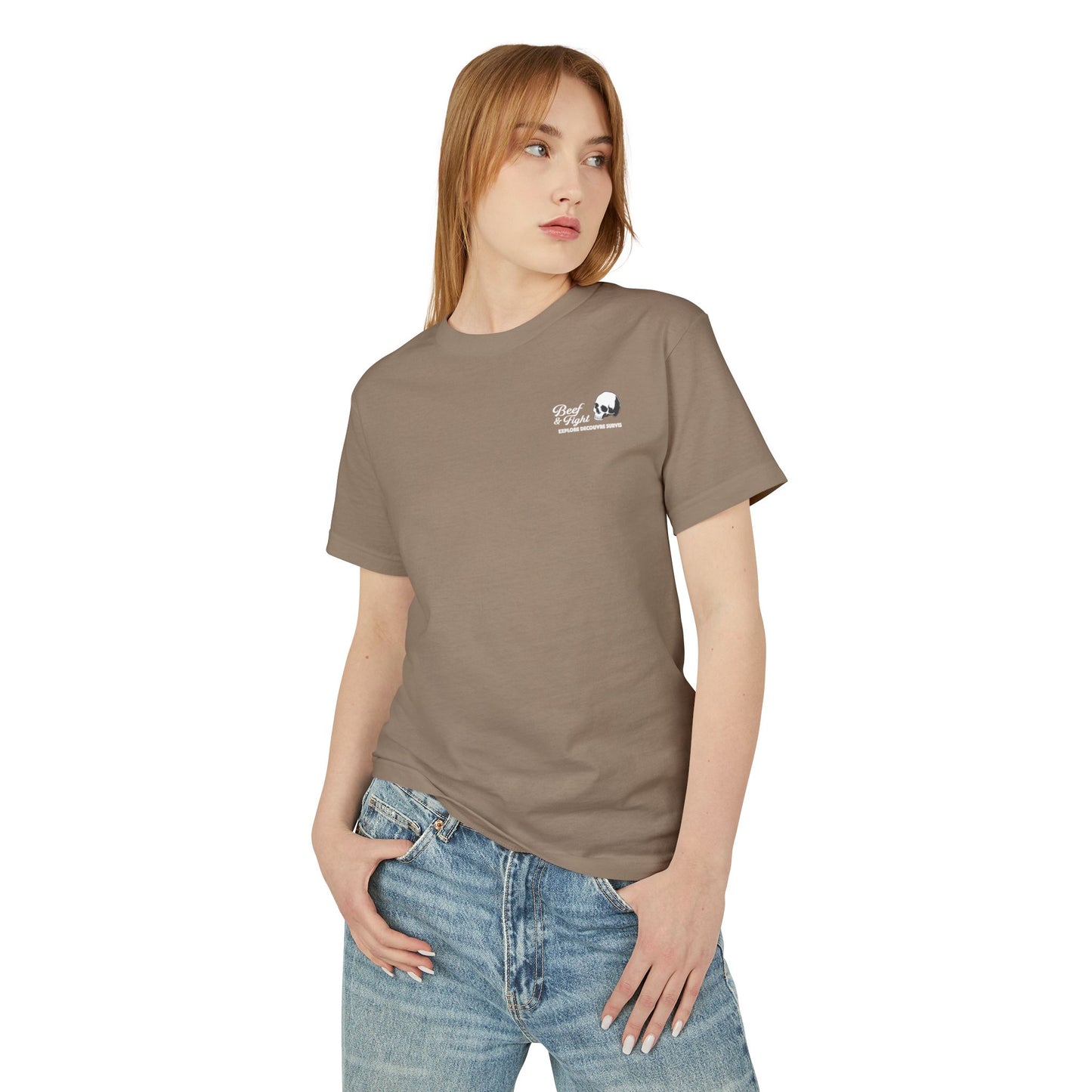 Unisex T-shirt Cotton Beef & Fight