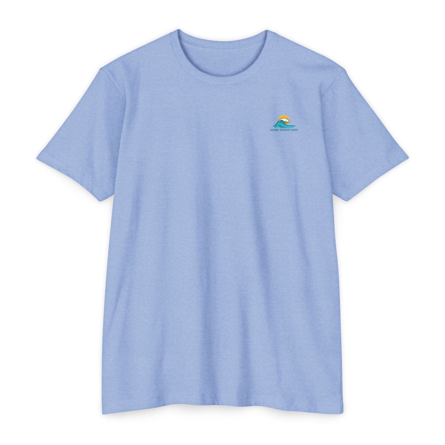 T-shirt pour les amoureux de la plage, explorer, ambiance estivale, aventure océanique, cadeau parfait pour les vacances.