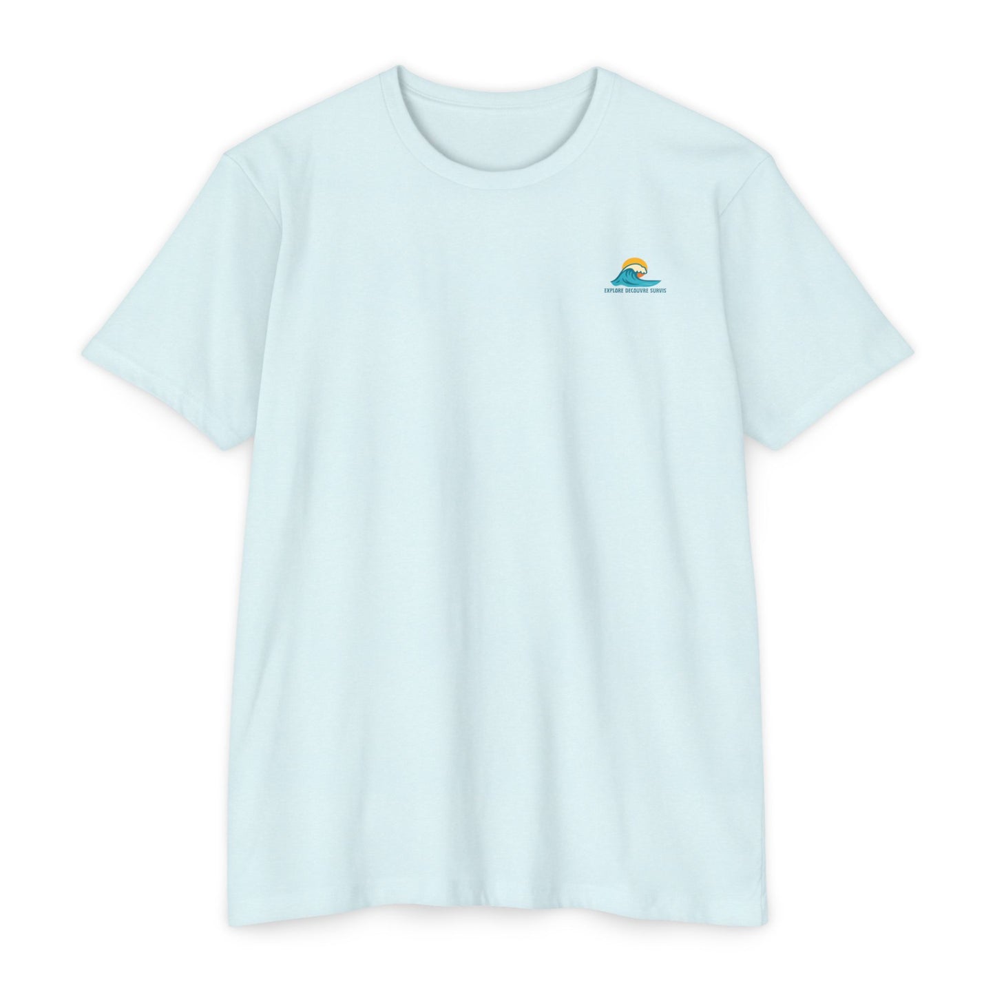 T-shirt pour les amoureux de la plage, explorer, ambiance estivale, aventure océanique, cadeau parfait pour les vacances.