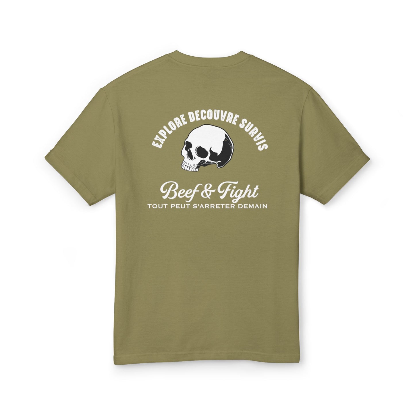 Unisex T-shirt Cotton Beef & Fight